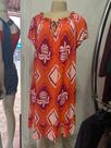 Vestido laranja feminino tamanho G veste do 40 ao 42 Vestido laranja feminino tamanho G veste do 40 ao 42