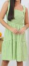 Vestido lastex curto tam. p verde