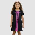 Vestido Lettering Infantil Feminino Kely Kety Vestido Lettering Infantil Feminino Kely Kety