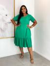 Vestido Leve e Solto Plus Size com Tecido Viscolinho
