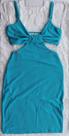 Vestido Linda Azul Turquesa TAM U Not-C