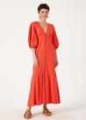 Vestido Linho Longuete Botão Frente Dress To 01.33.1593