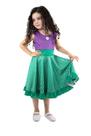 Vestido Little Adventures Mermaid Princess tamanho 4 para meninas