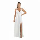 Vestido Longo Alça para Festas e Eventos Modelo Versátil e Chic