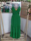 Vestido longo alcinha