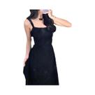 Vestido Longo Branco Slim Fit De Verão Para Mulheres Estilo Luxo Francês 2025 Novo Vestido De Alças