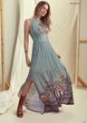 Vestido longo calmo