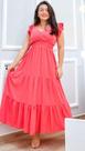 Vestido Longo Casual Decote V