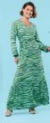 Vestido longo com manga longa