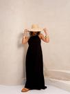 Vestido longo costa nua viscolinho verão. cod:2076 Vestido longo costa nua viscolinho verão. cod:2076