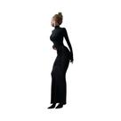 Vestido Longo De Gola Alta Para Mulheres, Casual De Outono, Elegante E Confortável Para O Dia a Dia Vestido Longo De Gola Alta Para Mulheres, Casual De Outono, Elegante E Confortável Para O Dia a Dia