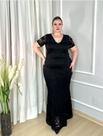 Vestido Longo de Renda Festa Tam GG