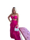 Vestido Longo decotado