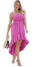 Vestido Longo Elastex Alça Feminino Cauda Com bojo Amarração