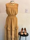 Vestido Longo em camadas