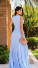 Vestido longo feminino adulto