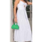 Vestido Longo feminino Duna Laço c/ alça
