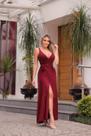 Vestido Longo Feminino Regata Envelope Transpassado com Bojo Decote V Festa Evento Casual Elegante