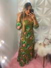 Vestido longo floral