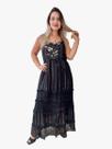 Vestido Longo Indiano Lurex Linha Luxo Boho Chic c/ Forro-cod.15 Vestido Longo Indiano Lurex Linha Luxo Boho Chic c/ Forro-cod.15
