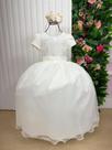 Vestido Longo Infantil Vila Lele Selena Off - 100% Poliéster
