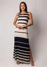 Vestido Longo Listrado Pau a Pique