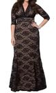 Vestido Longo Madrinha 62 Renda Plus Size Formatura Vestido Longo Madrinha 62 Renda Plus Size Formatura