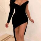 Vestido Longo Mulet Kardashian