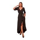 Vestido longo mullet