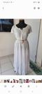 Vestido longo no tecido laise