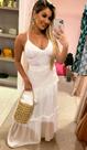 Vestido Longo Off White
