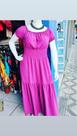 Vestido longo pink
