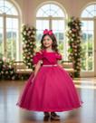 Vestido Longo Pink Festas Luxo Doce Elegancia Formatura Daminhas Eventos Vestido Longo Pink Festas Luxo Doce Elegancia Formatura Daminhas Eventos