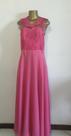 Vestido longo Pink modas a rigor