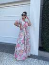 Vestido Longo Plissado