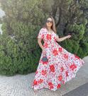 Vestido Longo Plissado