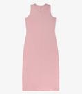 Vestido Longo Plus Size Infinita Cor Rosa