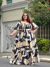 Vestido Longo Plus Size longo 56 ao 60 Vestido Longo Plus Size longo 56 ao 60