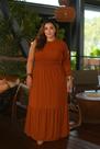Vestido Longo Plus Size Mula Manca Elegante Festa Ajustável Modelador Afina Cintura Vestido Longo Plus Size Mula Manca Elegante Festa Ajustável Modelador Afina Cintura