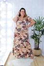 Vestido longo plus size