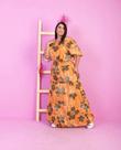 Vestido longo plus size