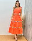 Vestido Longo Popeline