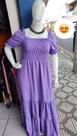 Vestido longo purple