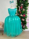 Vestido Longo Regata Verde Tiffany - Coleção Enjoy