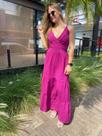 Vestido longo roxo TAM. M