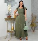 Vestido Longo Samara Moda Evangélica Feminina