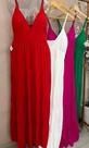 Vestido longo várias cores