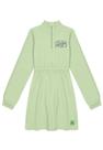 Vestido Longo Verde Oliva Infantil Abrange Vestido Longo Verde Oliva Infantil Abrange