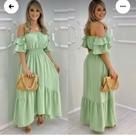 Vestido longo veste do M ao G