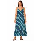 Vestido Longo Vih Triny Indiano Estampado Feminino Chic Vestido Longo Vih Triny Indiano Estampado Feminino Chic